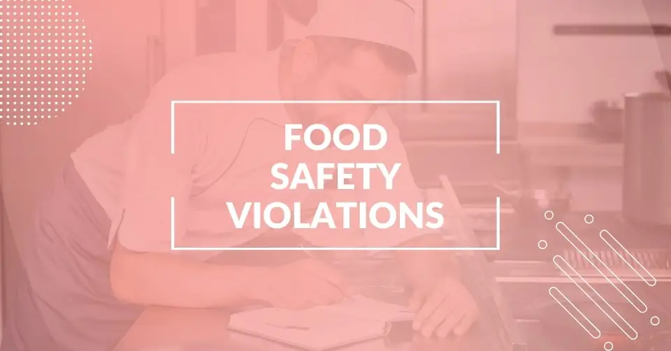 Food safety violations