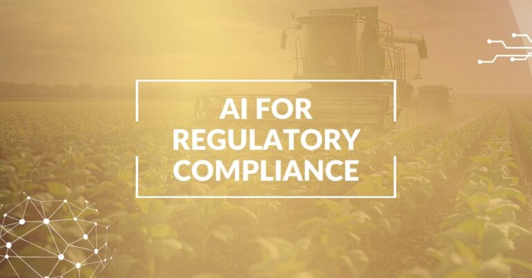 AI for regulatory compliance in food manufacturing