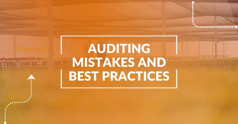 Auditing best practices and mistakes manufacturers make