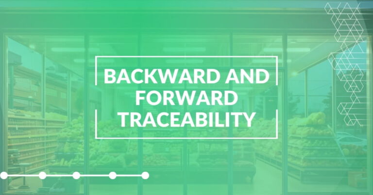 Backward and forward traceability
