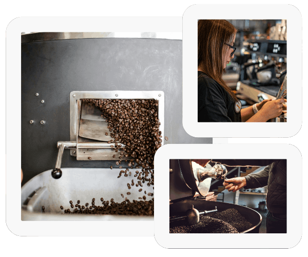Coffee roasters, manufacturers, processors and cafes