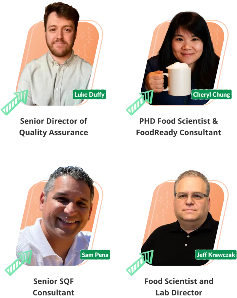 Consultants & Scientists at FoodReady