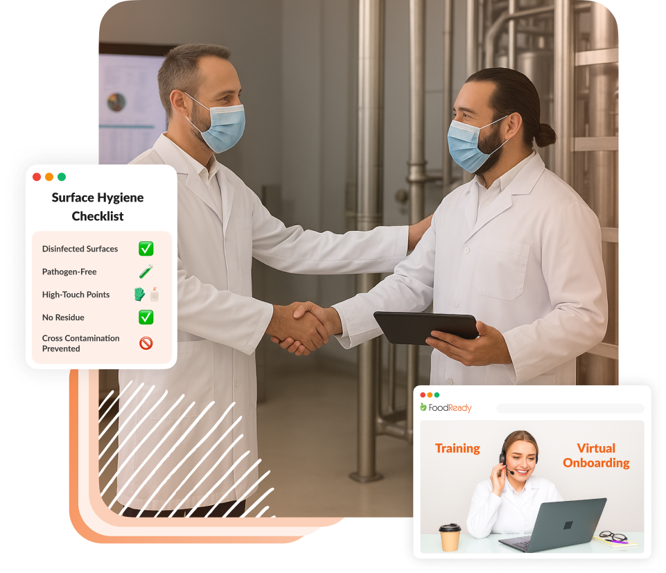 Hire our Food Safety Consultants
