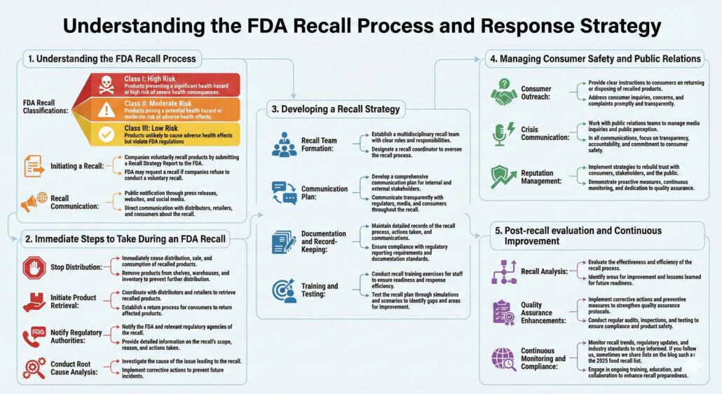 FDA recall process and response strategies - graph