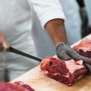 Meat cutting