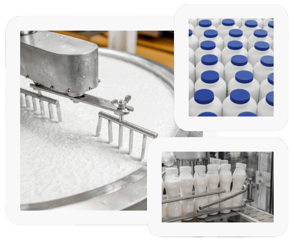 Milk manufacturers, milk product producers