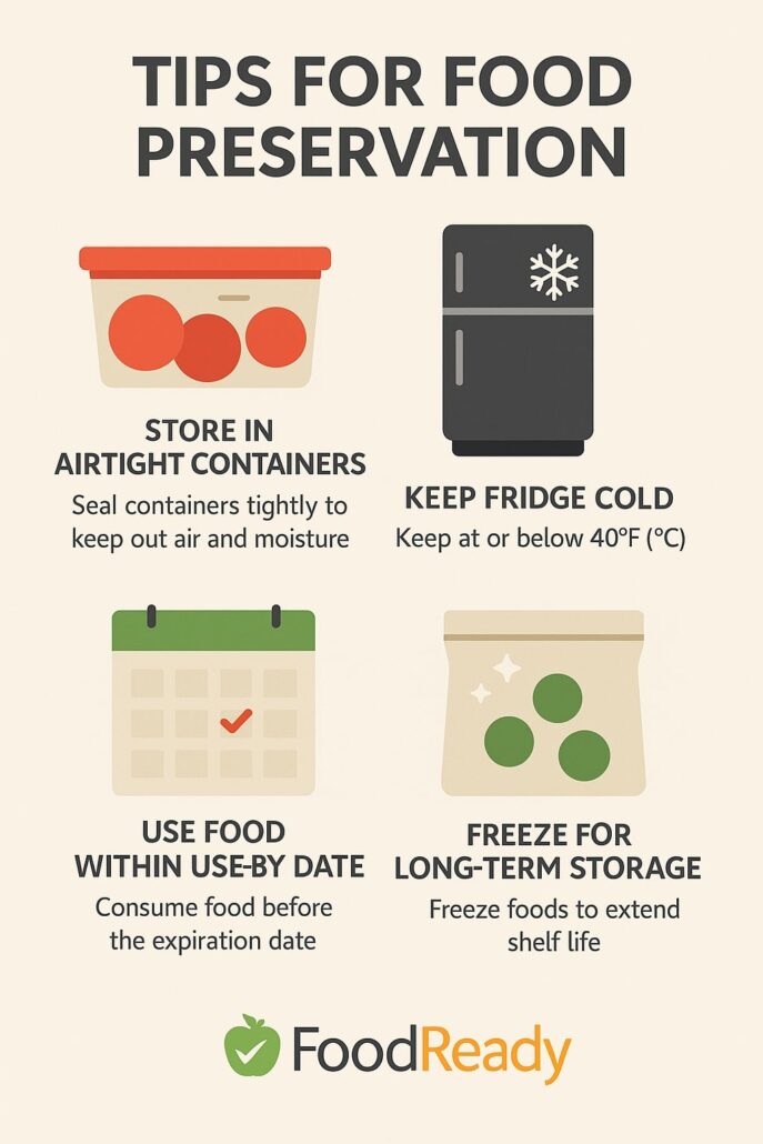 Tips for food preservation